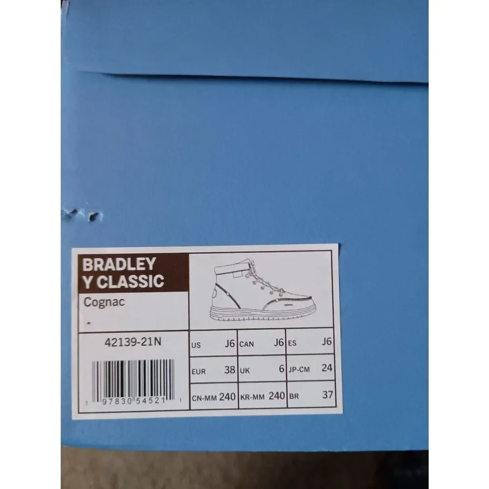 Hey Dude Bradley Youth Boys Classic Boots Grade School MultSize BRAND NEW IN BOX